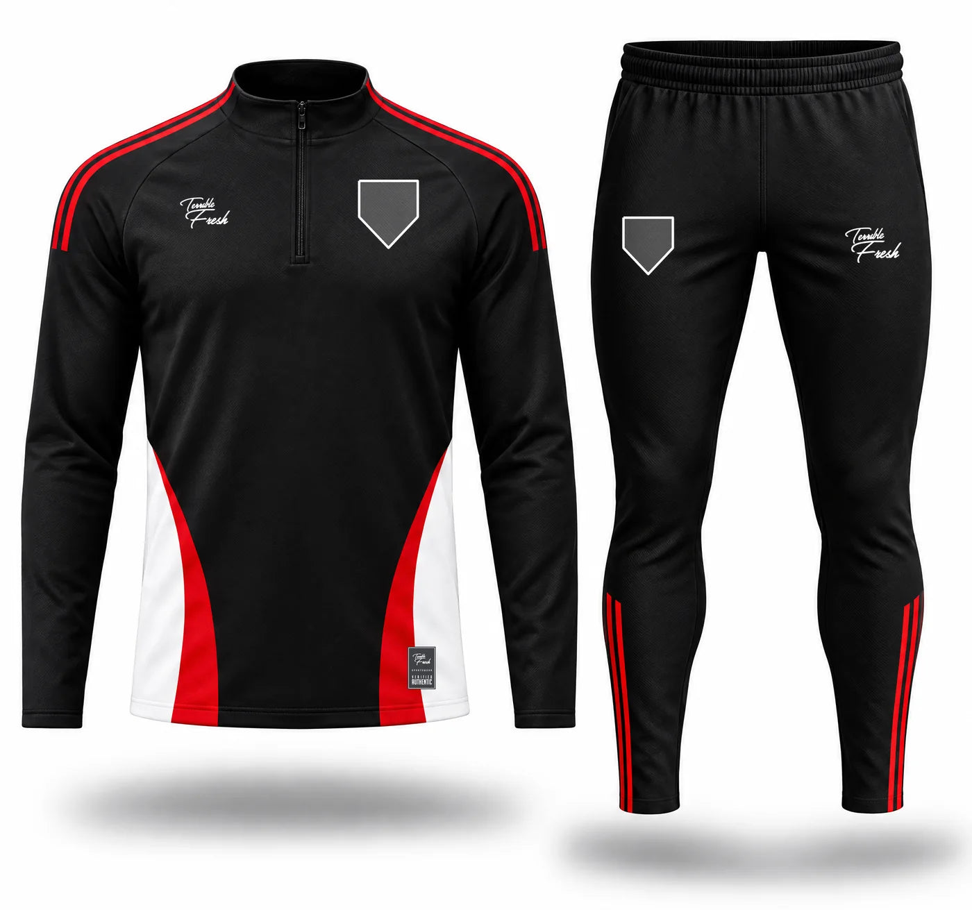 Buzo TF Arco — polerón y pantalón, vista frontal