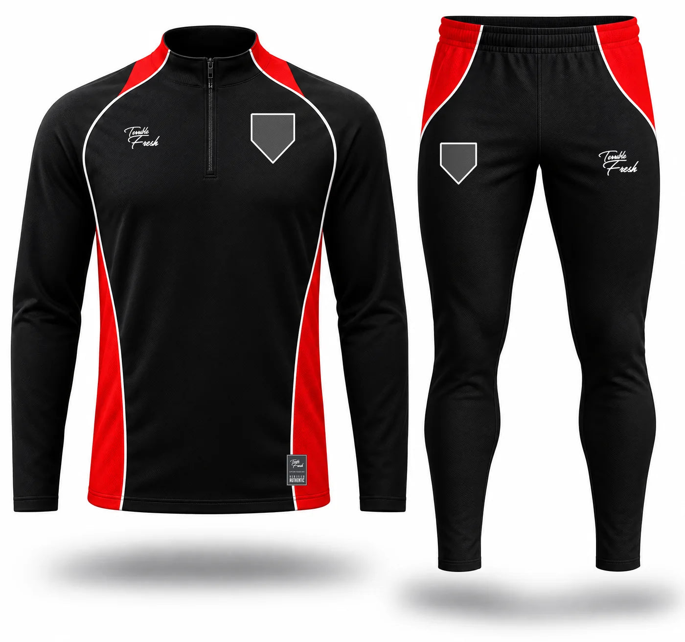 Buzo TF Contorno — polerón y pantalón, vista frontal