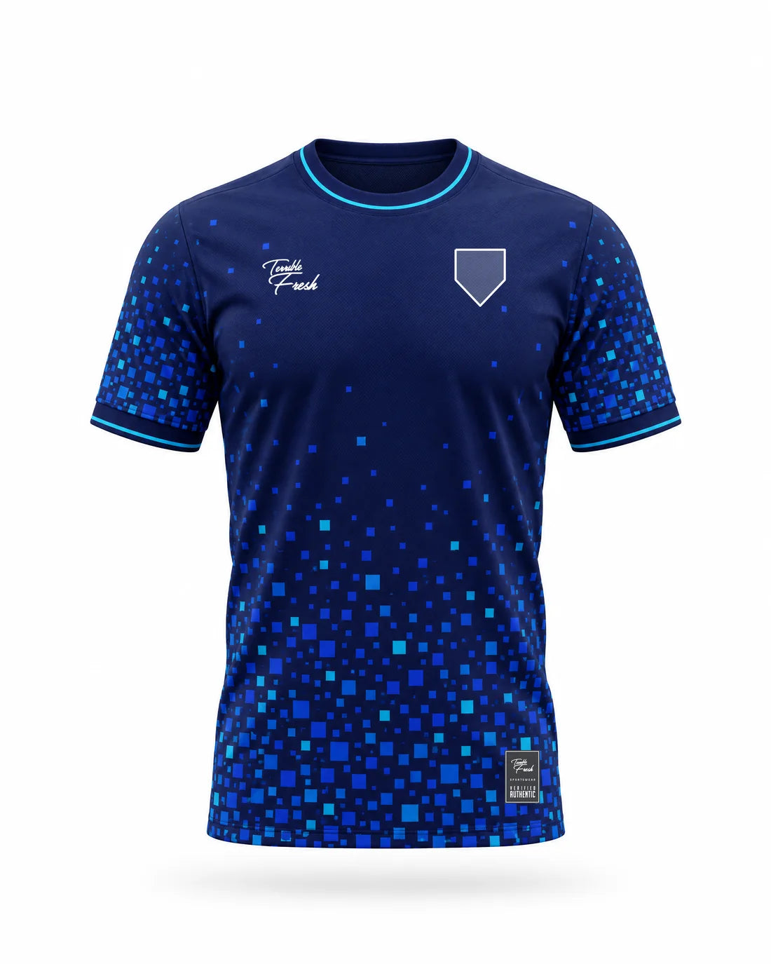 Poleras de salida y entrenamiento · Píxel — vista frontal