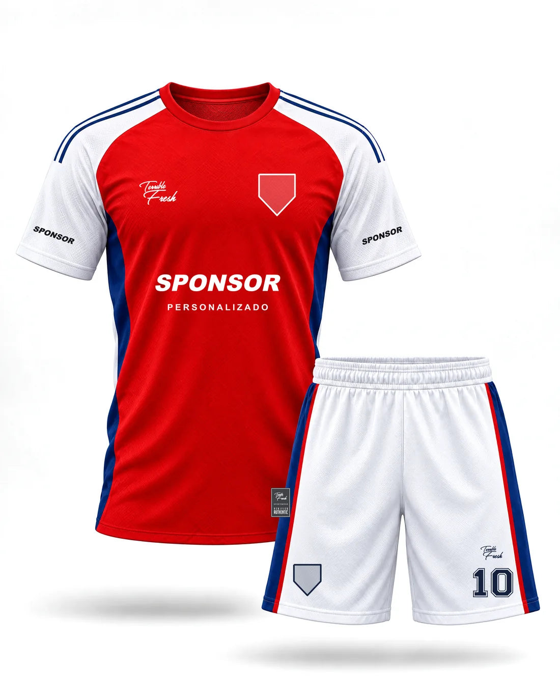 Uniformes de fútbol · Ranglan — vista frontal