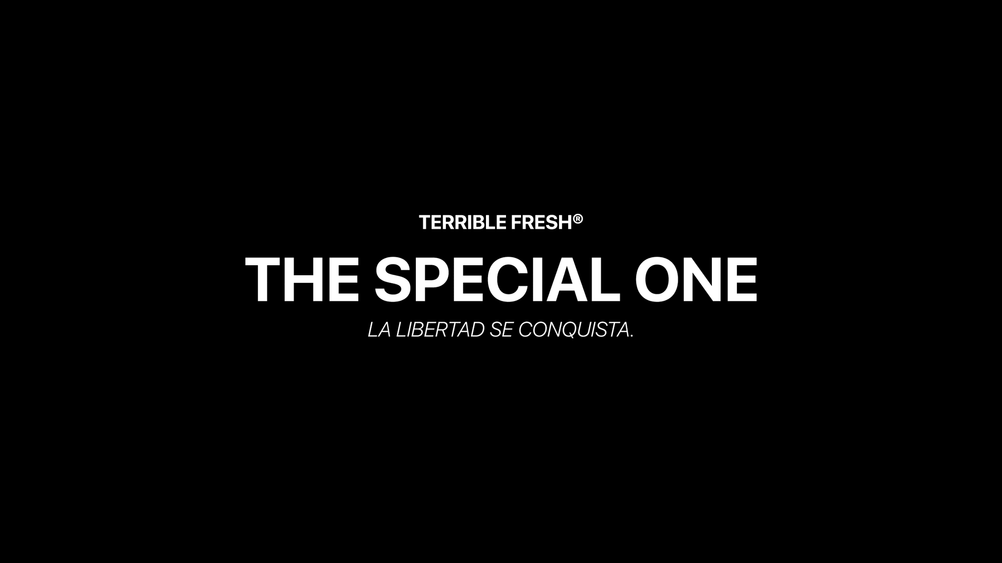 THE SPECIAL ONE