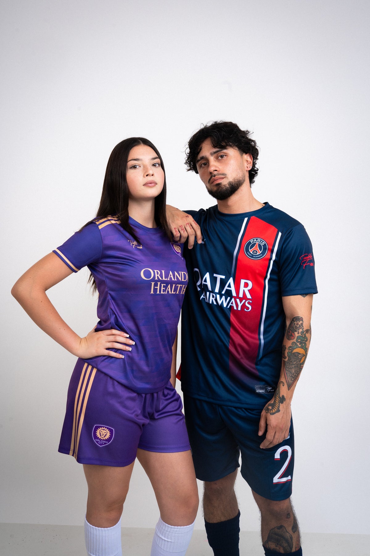 Uniformes deportivos Terrible Fresh en cancha