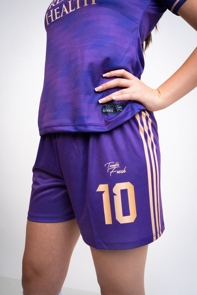 Uniforme Starter full sublimado en primer plano