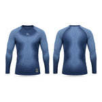 Polera manga larga Training TF Mapa, delantera y espalda
