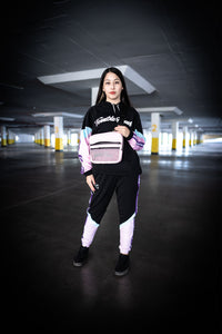 Conjunto Completo ''Black Pastel Hoodie'' Mujer