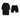 BLACK FRIDAY “Poleron + Shorts Negro“ Conjunto Completo